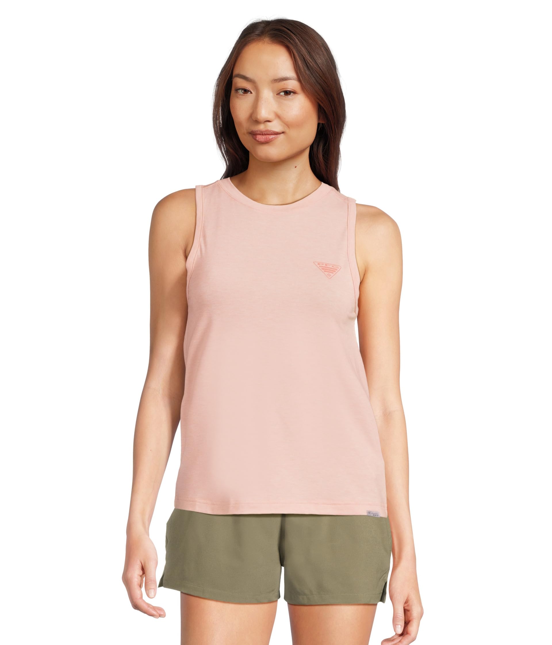 

Топ Columbia Pfg Uncharted Tank, Faux Pink Heather