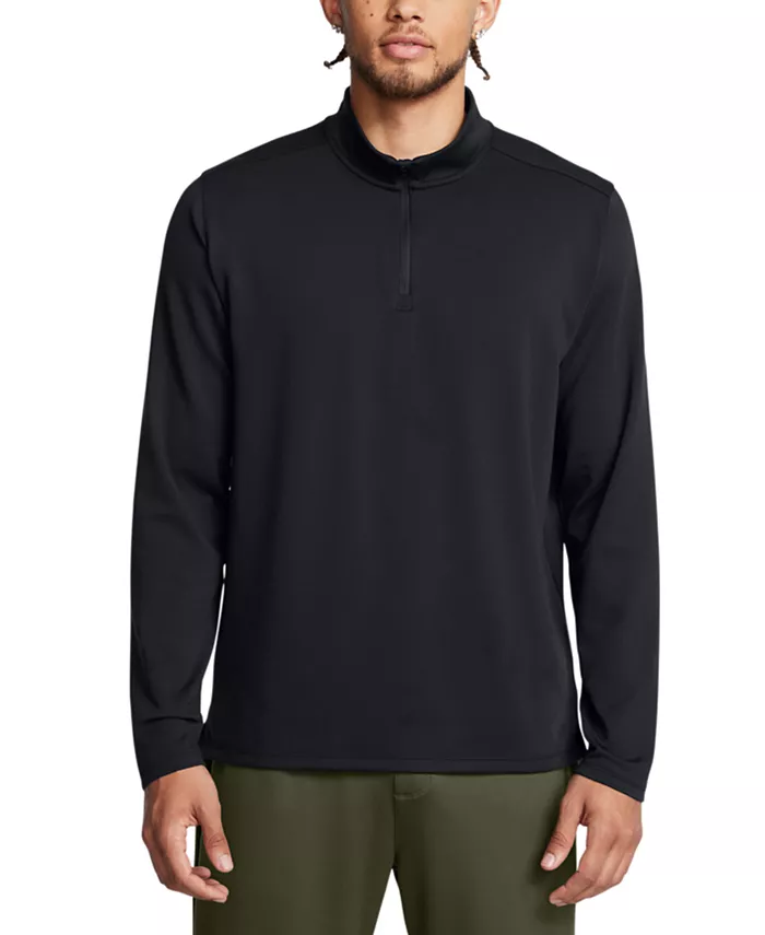 

Мужская толстовка Motion Regular-Fit с 4-сторонним растяжением и молнией на 1/4 Under Armour, черный