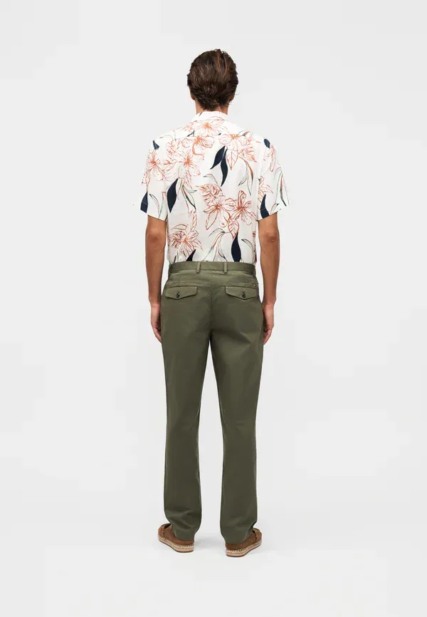 Брюки чинос Tommy Hilfiger Harlem seasonal, темно-зеленый — фото 3