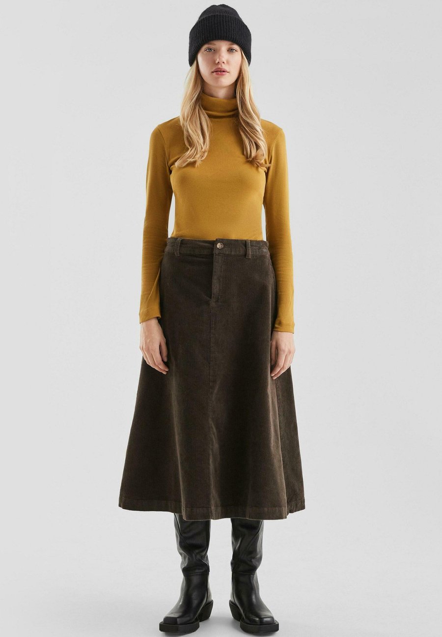 

Юбка QS A-line skirt, Dunkelbraun/Dark Brown
