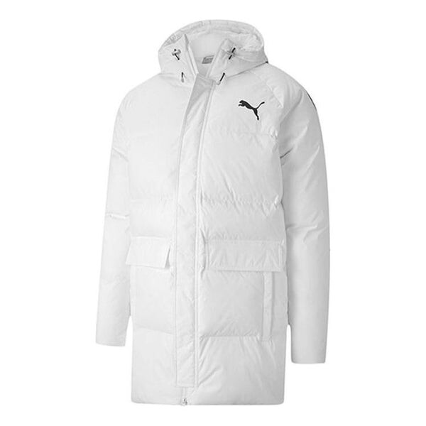 

Куртка solid down jacket 'white black' Puma, белый