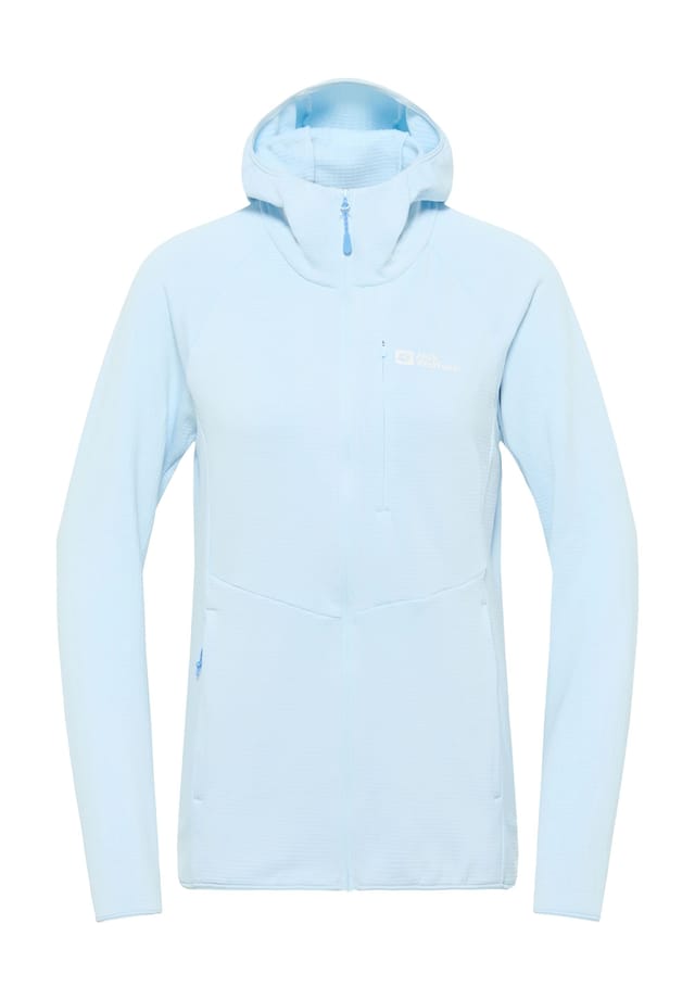 

Флисовая куртка "kolbenberg" капюшон Jack Wolfskin, голубой