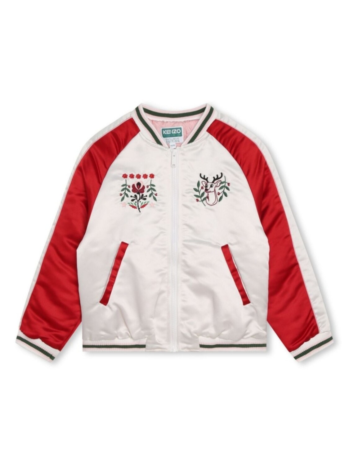

Kenzo Kids бомбер ограниченной серии, белый