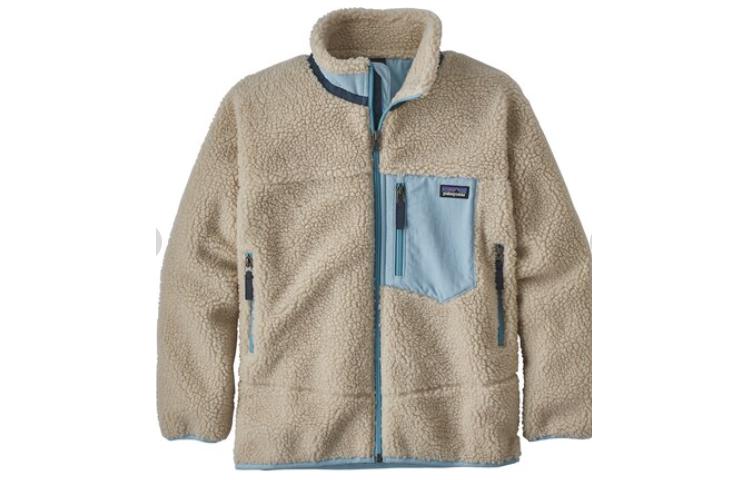 Куртка Patagonia Retro X Fleece Детская, Светло-Звездный Розовый — фото 4