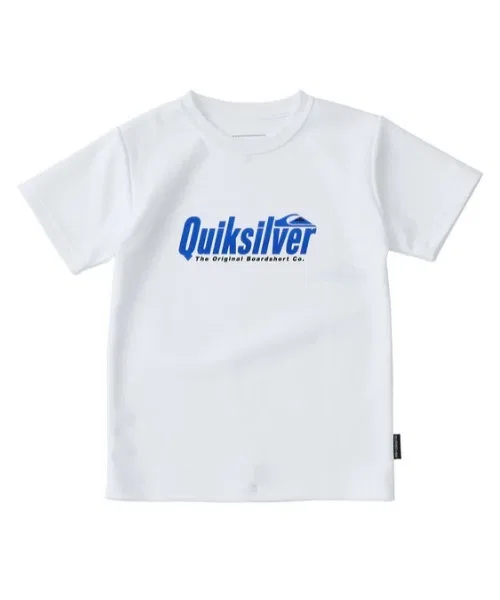 Рашгард детский с коротким рукавом Quiksilver REPLAY SS YOUTH, белый — фото 4