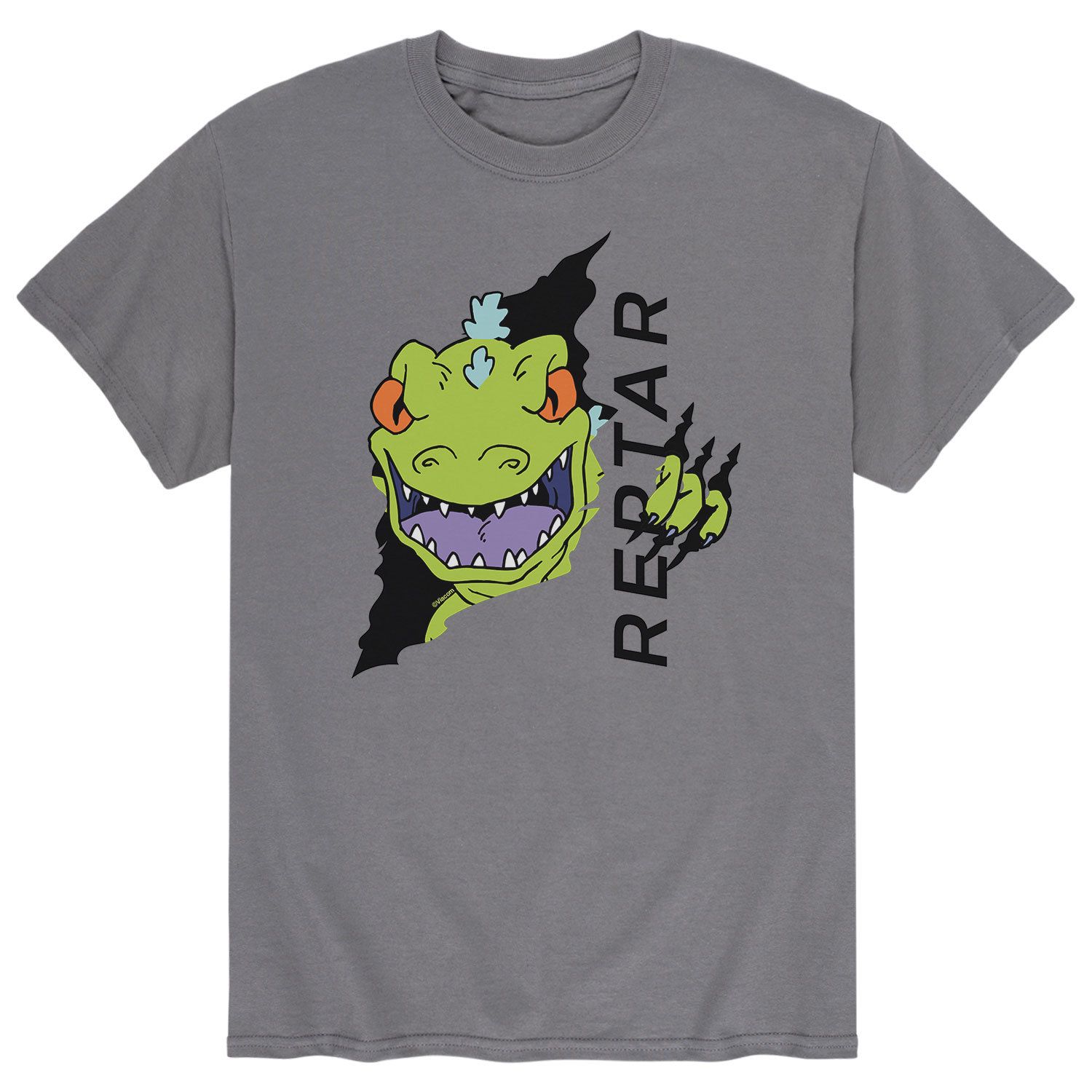 

Мужская футболка Rugrats Reptar Tear Licensed Character