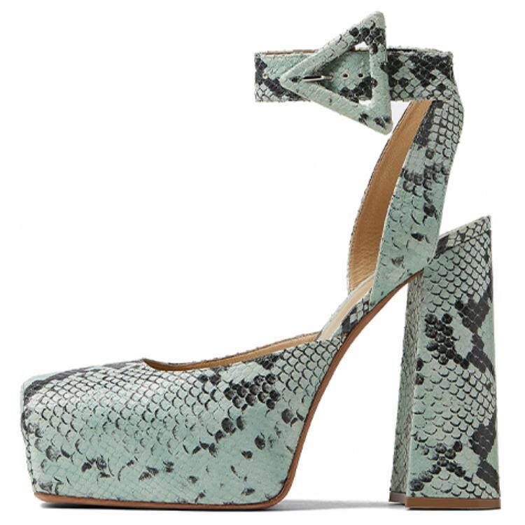 Туфли на высоком каблуке женские Dew/черные Bottega Veneta
