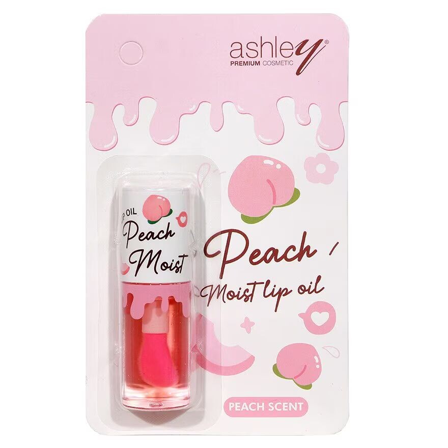 

Ashley Увлажняющее масло для губ 4,6 г. 02 Персик, Peach