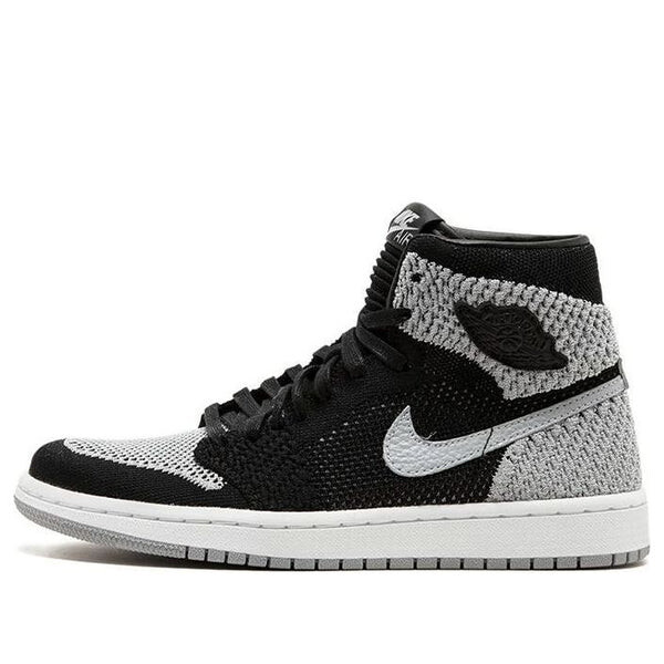 

Кроссовки 1 ретро высокие og Flyknit Air Jordan, черный