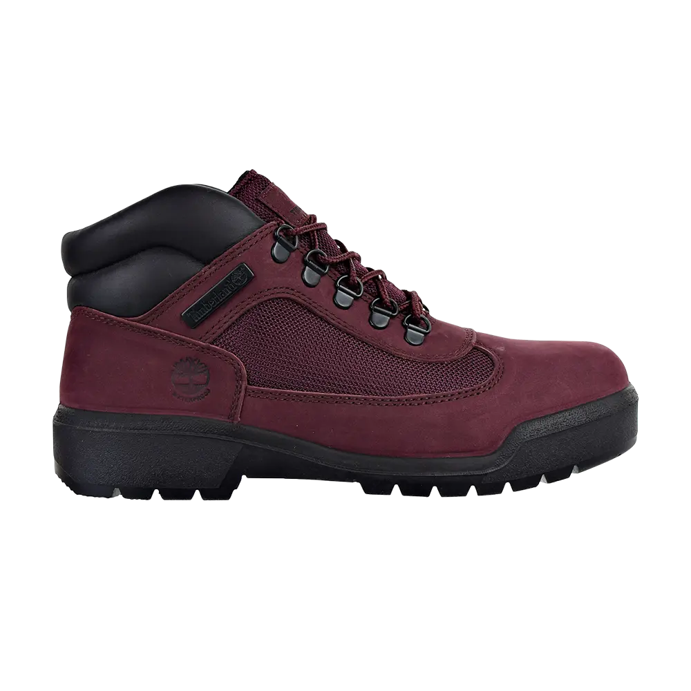 Ботинки Timberland 6 Inch Port Field, бордовый