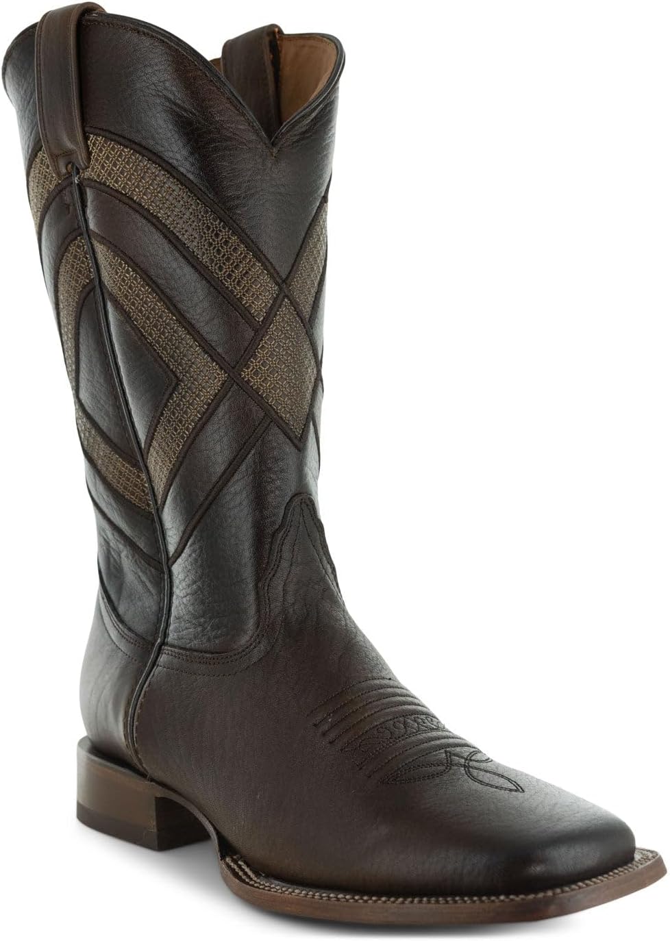 

Мужские кожаные ковбойские сапоги Soto с квадратным носком H50052 Soto Boots, коричневый