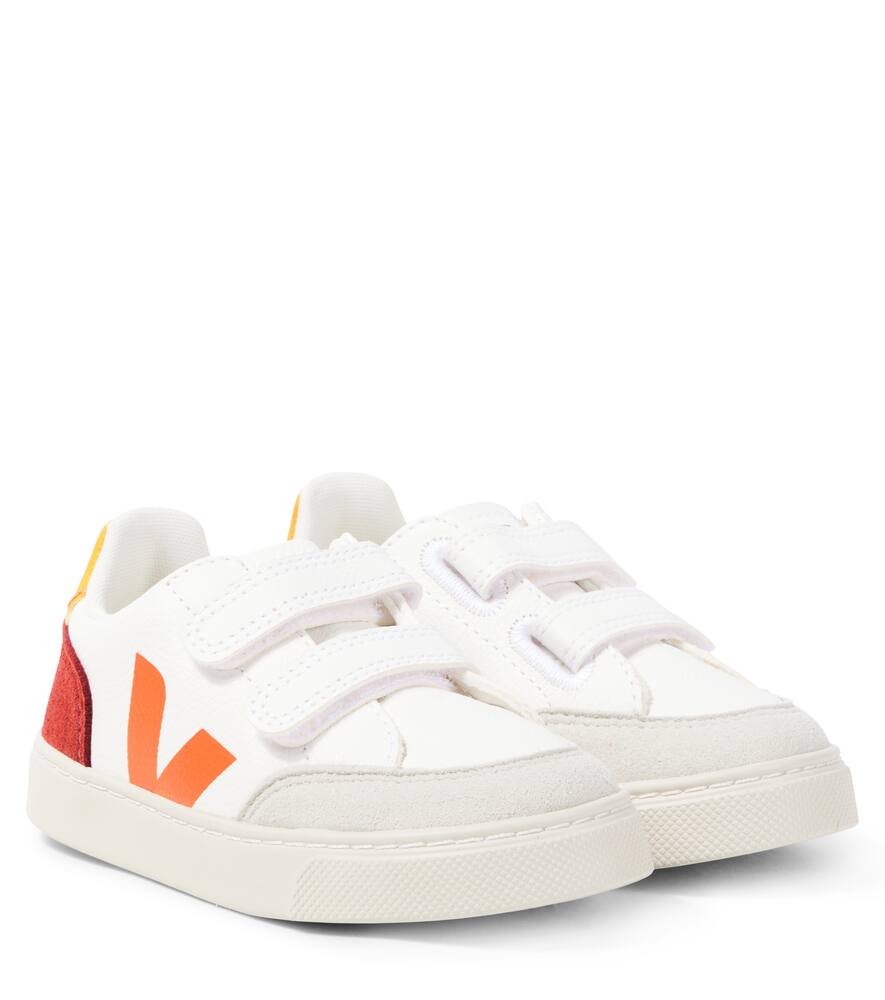 

Кожаные кроссовки V-12 Veja Kids, Extra-White_Multico-Rouille