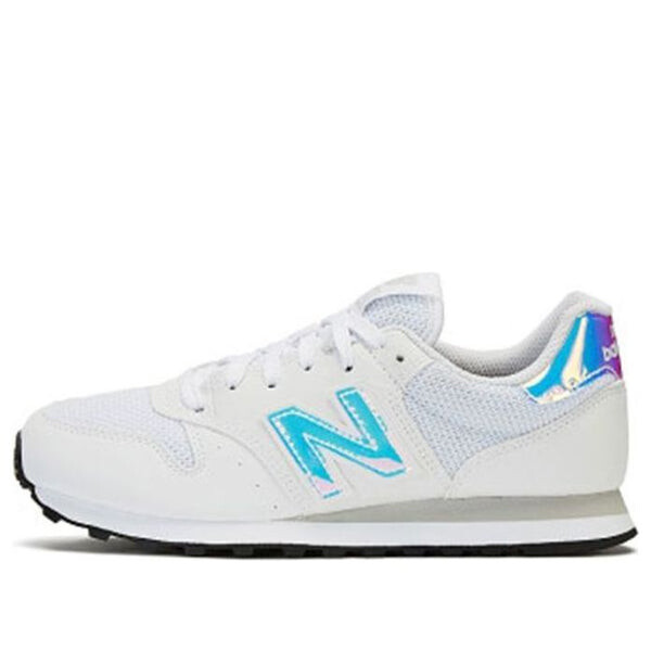 

Кроссовки голографические New Balance, белый