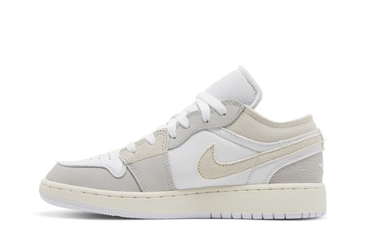 Кроссовки Air Jordan 1 Low SE Craft 'Inside Out - Tech Grey' — фото 4