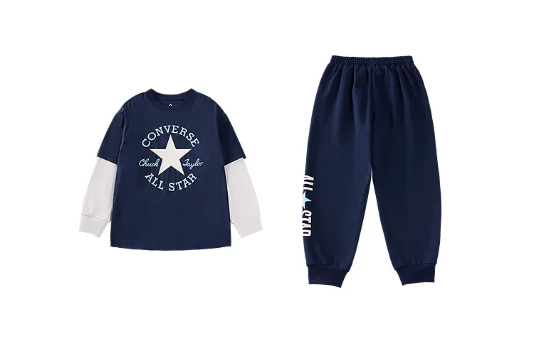 Converse Повседневный спортивный костюм Navy для детей 3-7 лет — фото 3
