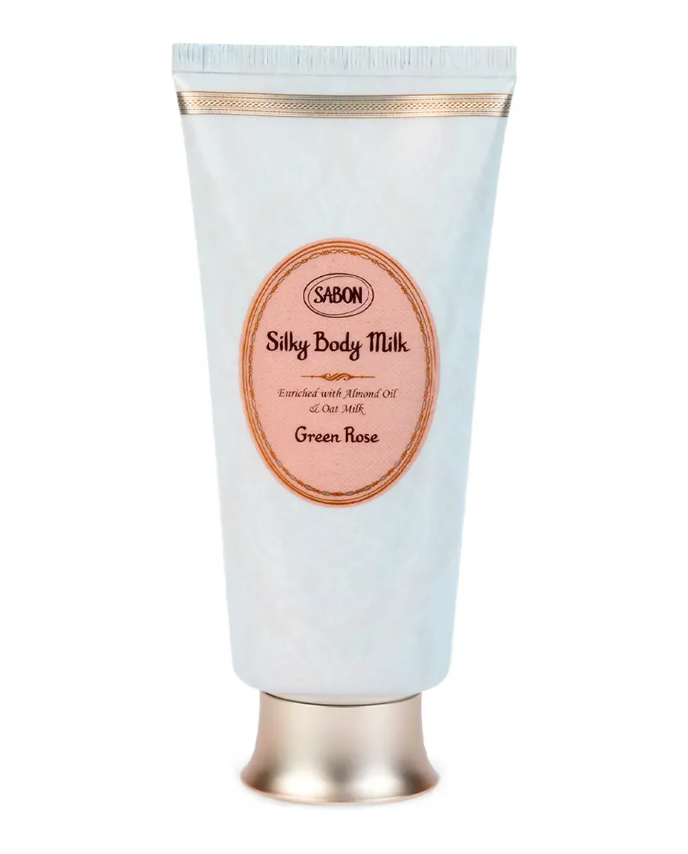 Крем для тела Silky Green Rose 200 мл Sabon
