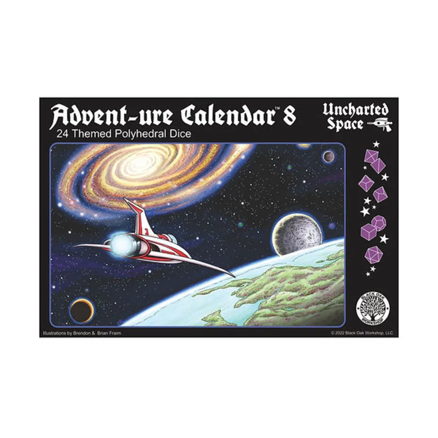 

Календарь приключений 8 — Uncharted Space, Advent-ure Calendars