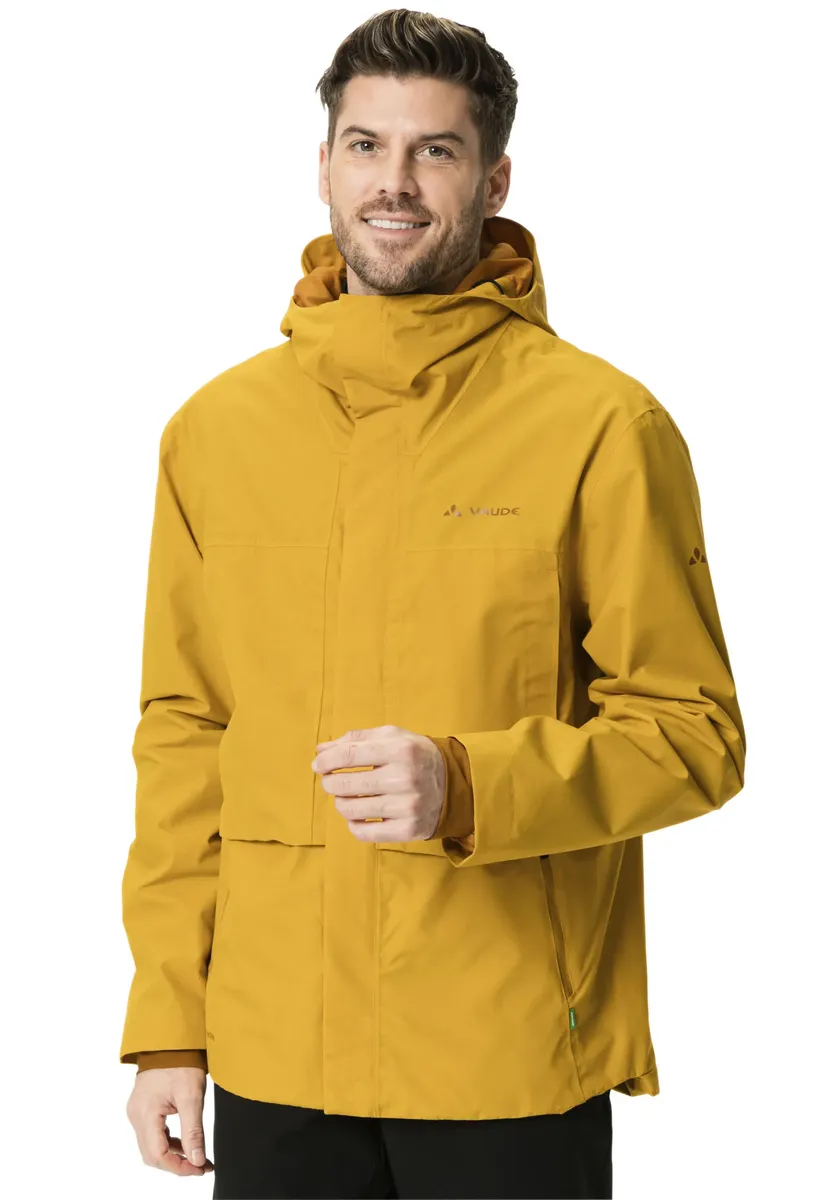 

Дождевик VAUDE "Men's Comyou Pro Rain Jacket", с капюшоном, цвет Burnt Yellow