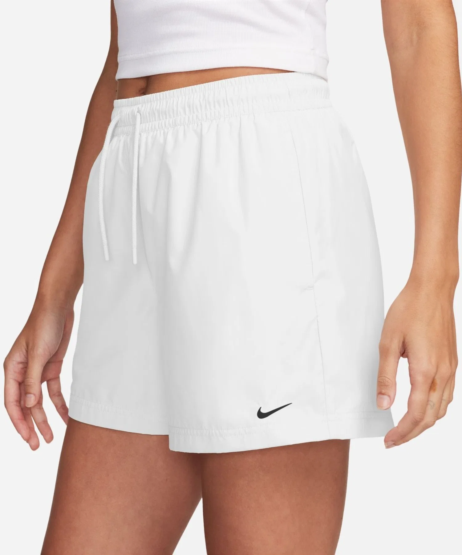 Женские шорты Nike NSW Essential Woven чёрные — фото 4