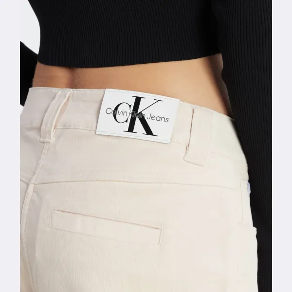 Брюки стандартного кроя Calvin Klein, бежевый — фото 3