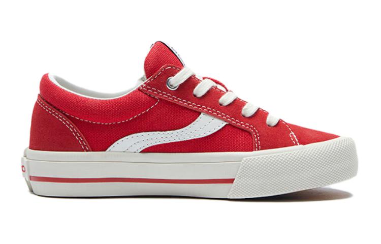 Vision Street Wear Astley Pro низкие детские матерчатые туфли red — фото 3