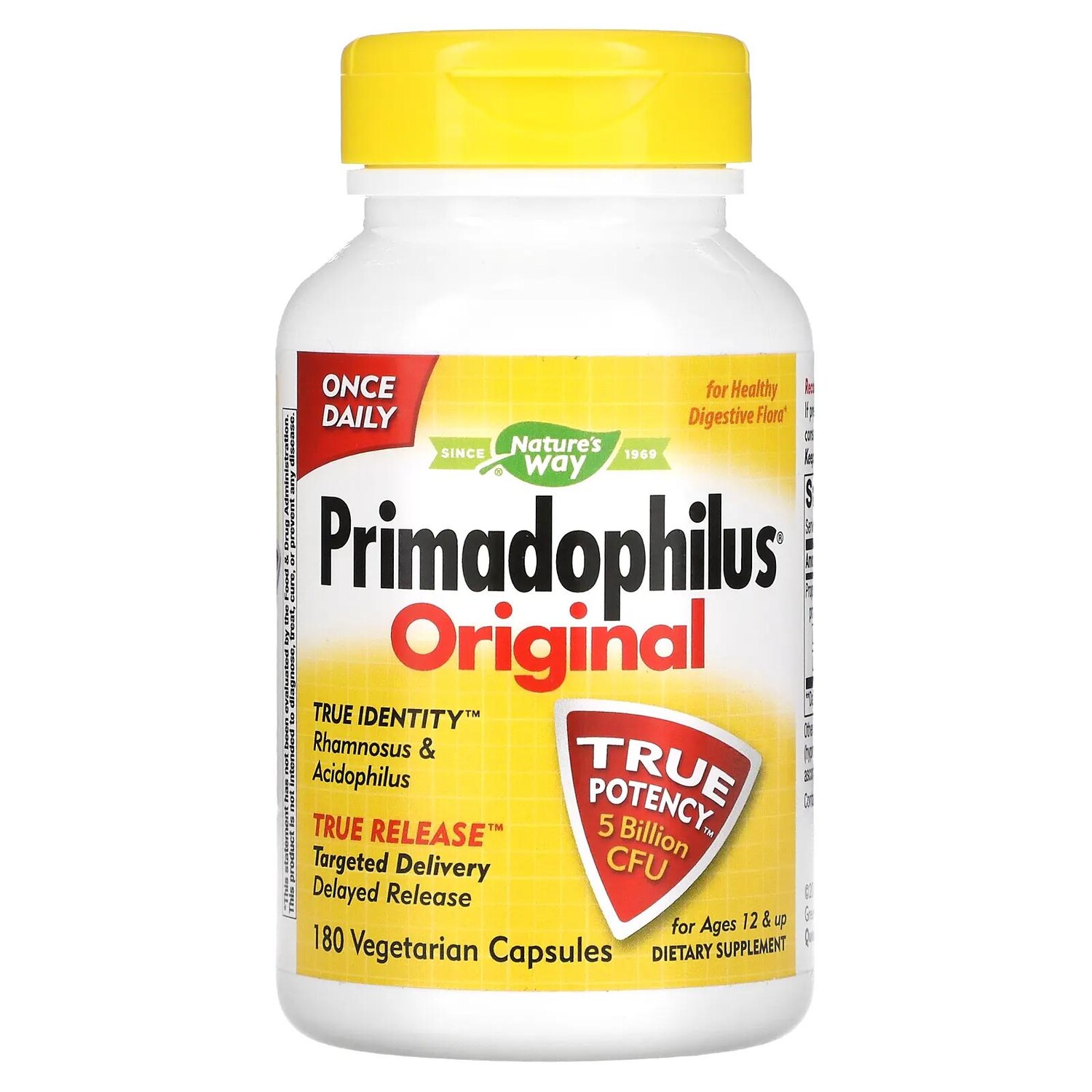 

Nature's Way Primadophilus Original Ages 12 & Up 180 Vegetarian Capsules