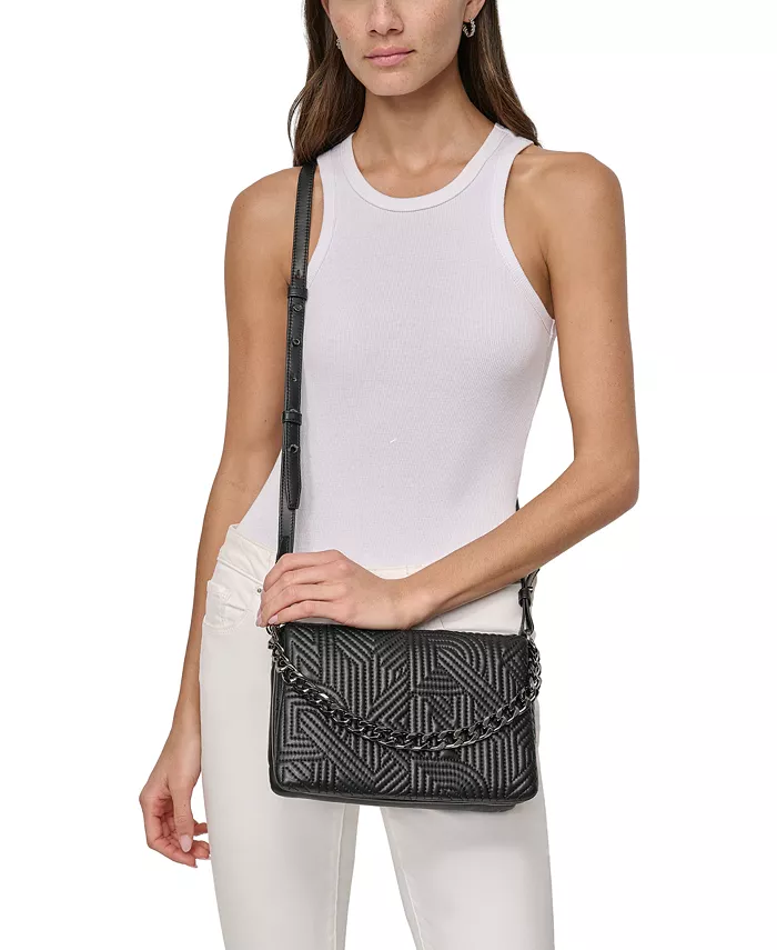 

Дезире маленький клатч на пояс DKNY, черный