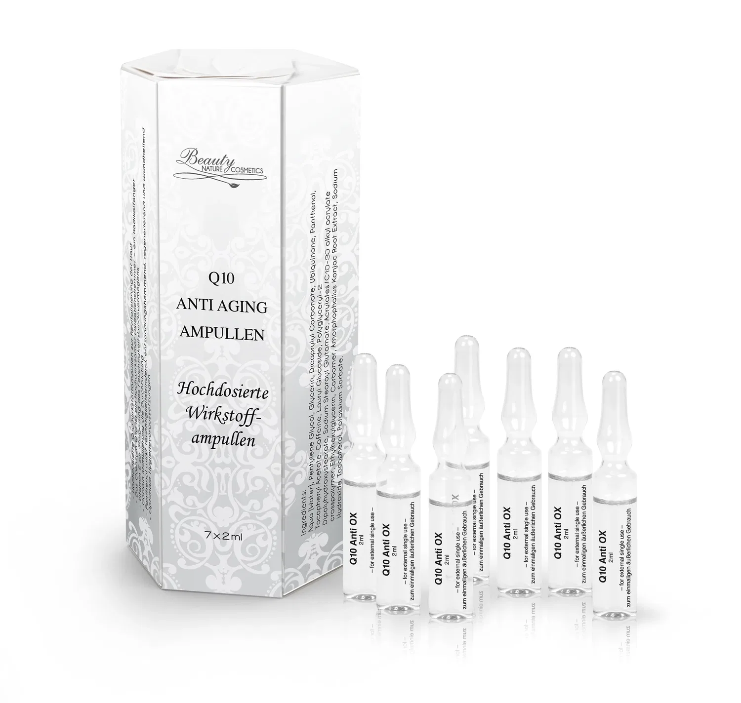 Сыворотка Beauty Nature Cosmetics — Ампулы anti-aging Q10, 2 мл