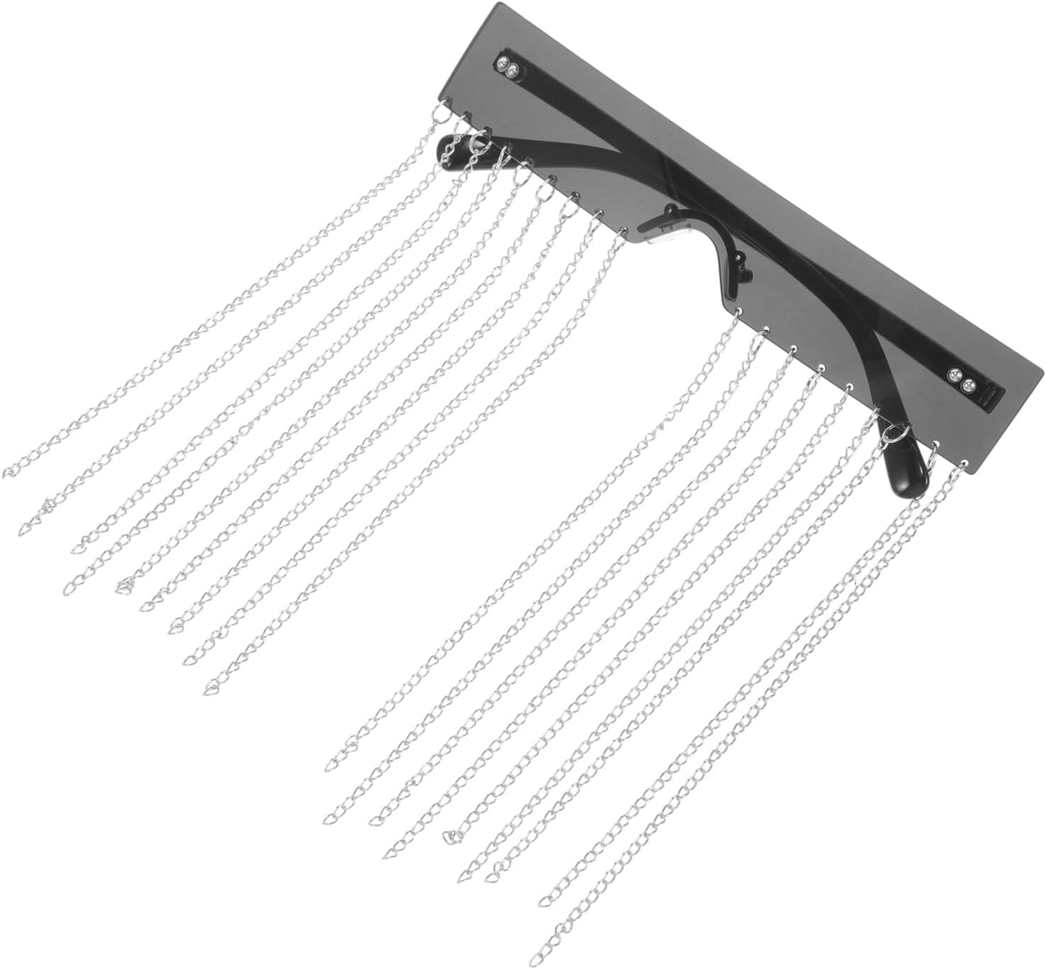 

ARTIBETTER Уникальные солнцезащитные очки с кисточками и искусственными бриллиантами, блестящие очки для вечеринок для женщин, серые линзы, ретро-стиль, очки для сценических выступлений, Multi