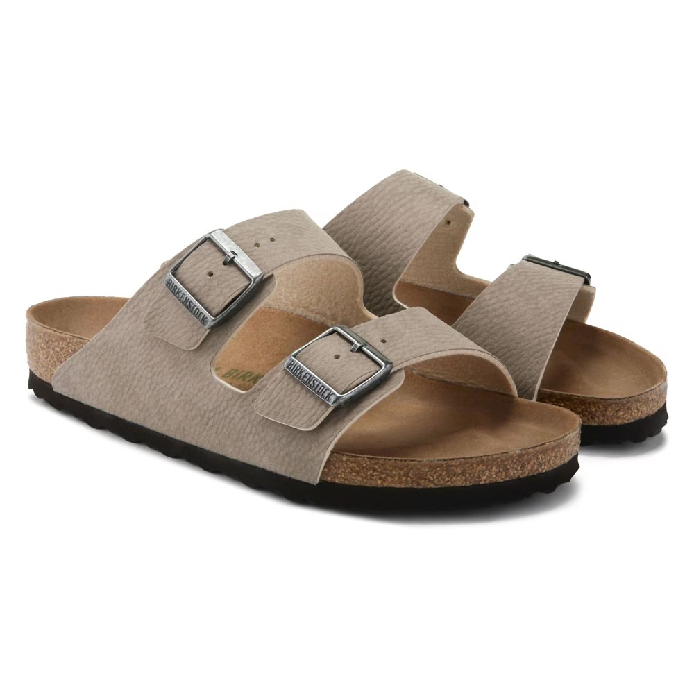 

Сандалии Arizona с веганской стелькой Birkenstock, коричневый