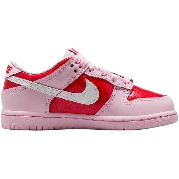 Nike Dunk Low топ Toddler Shoes розовые Infant And Toddler — фото 3