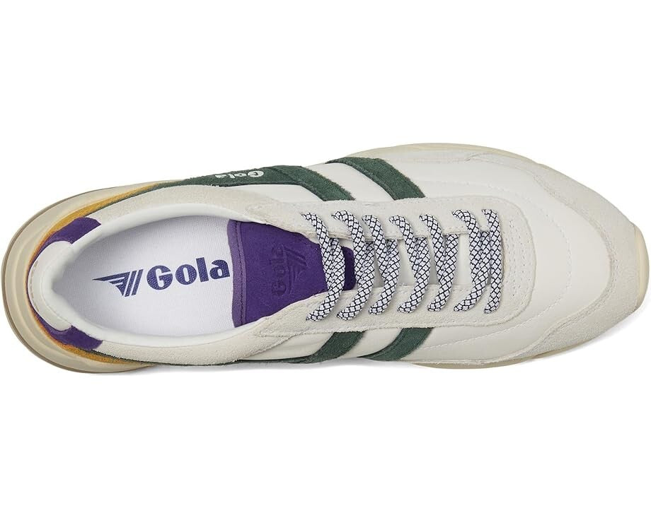 Gola Eclipse Pure CLB400XN1 Кроссовки женские US 9 Белые Зеленые Тренер ZPO3696 — фото 3