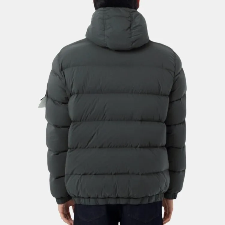 Пуховик FW25 мужской STONE ISLAND, Lead Gray — фото 3