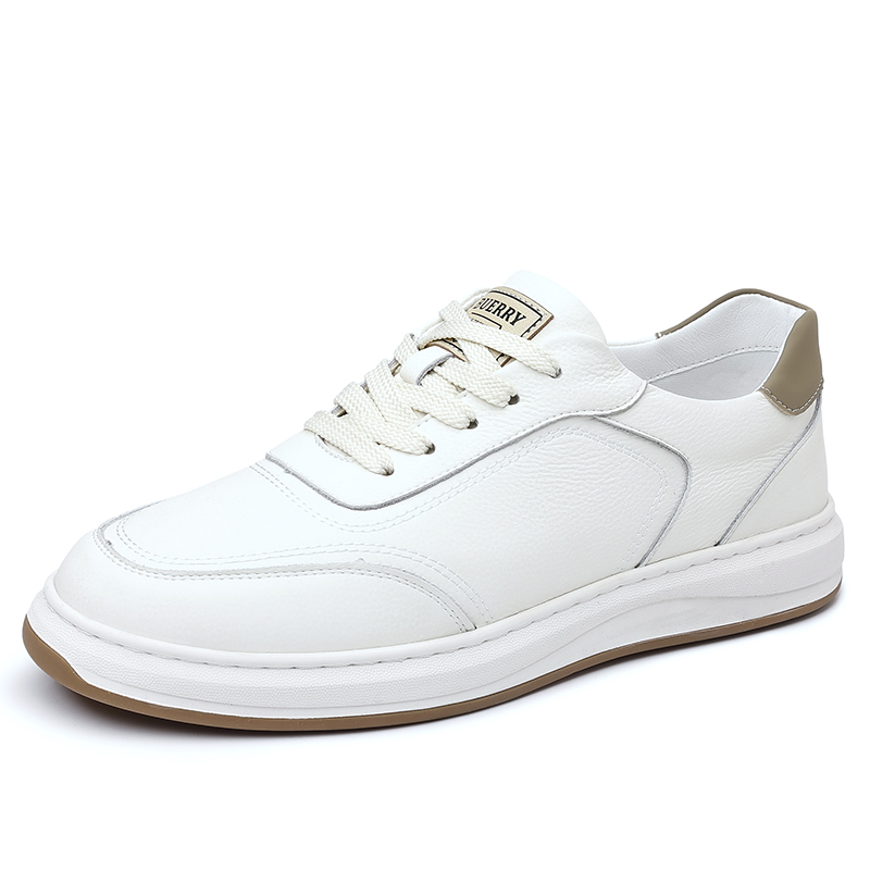 

POPULAR ROUSE PR Мужские низкие скейтерские кеды белые, цвет White