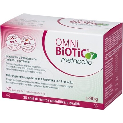 

Institut Allergosan Gmbh Метаболик 30 пакетиков по 3 г Omni Biotic
