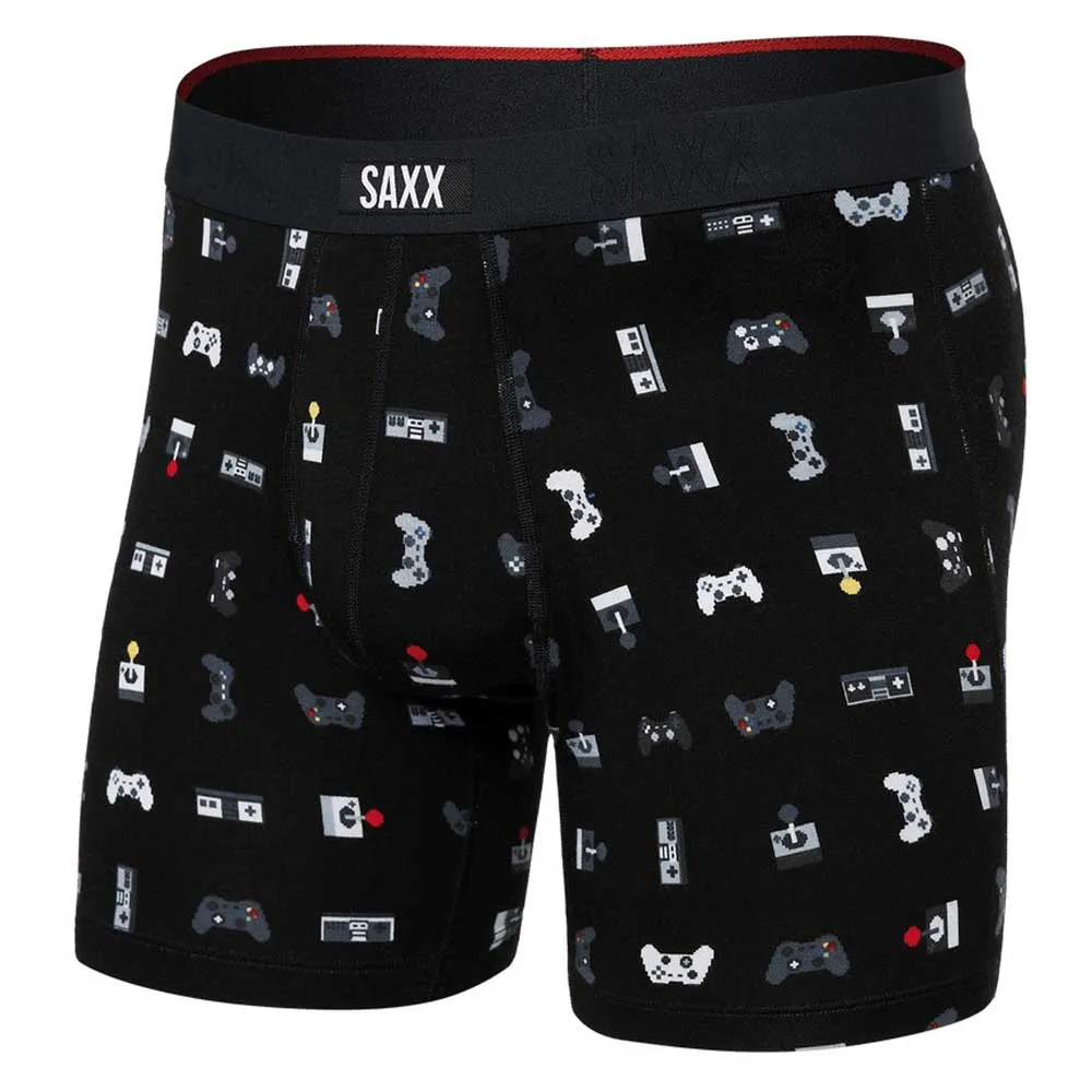 

Трусы-боксеры SAXX Underwear Vibe Xtra Brief Fly, черный