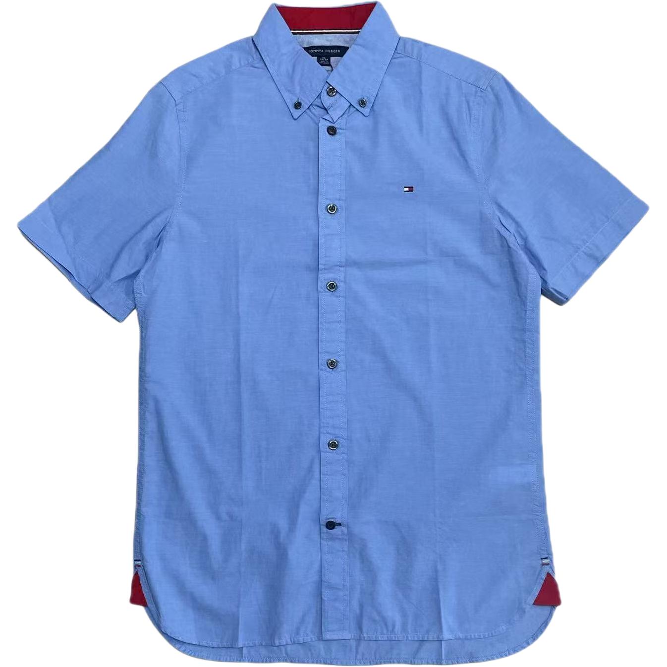 

Tommy Hilfiger Мужская рубашка светло-голубого цвета