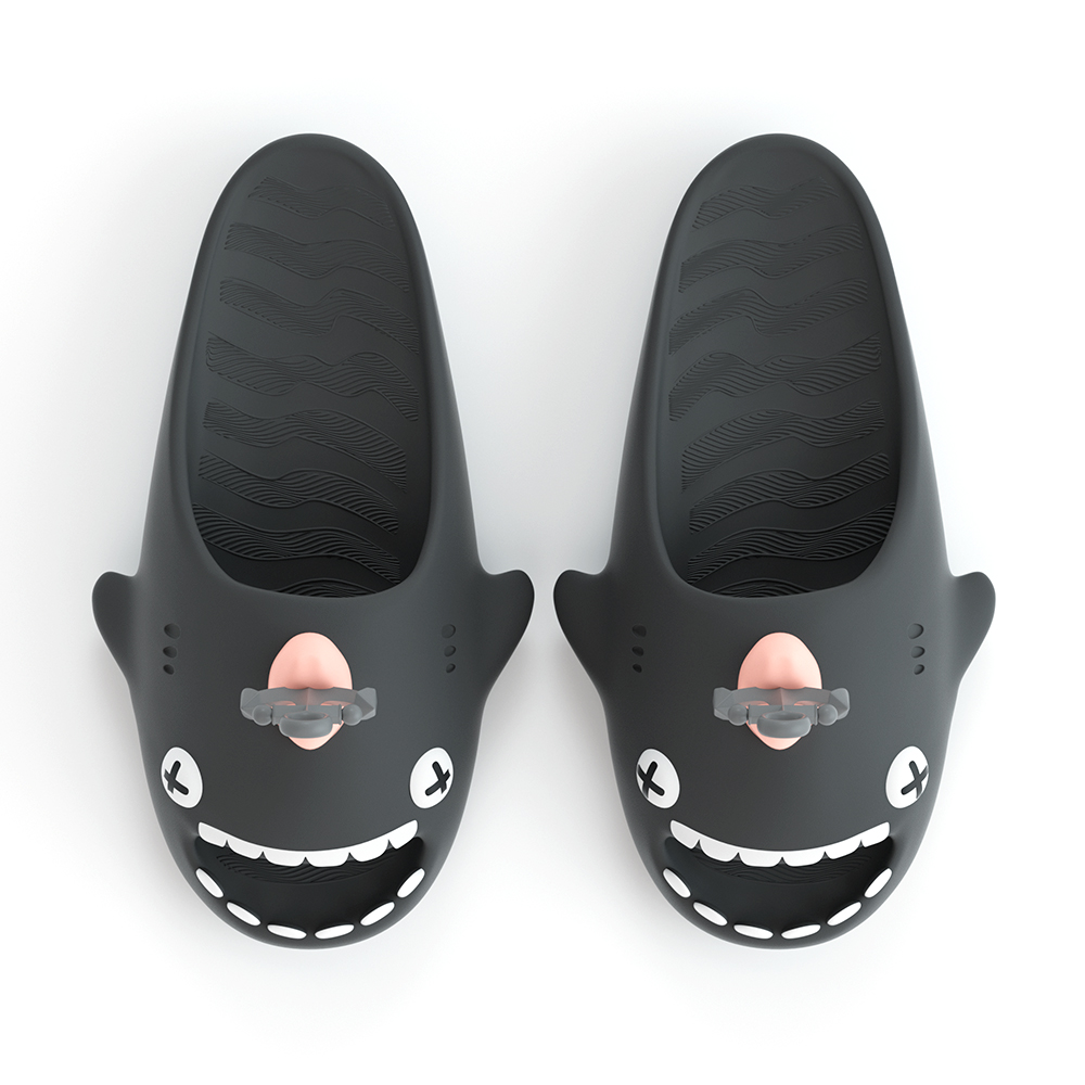 HelloSlippers Аквашузы Sharkicks Boat Anchor, унисекс — синие, цвет Blue — фото 4