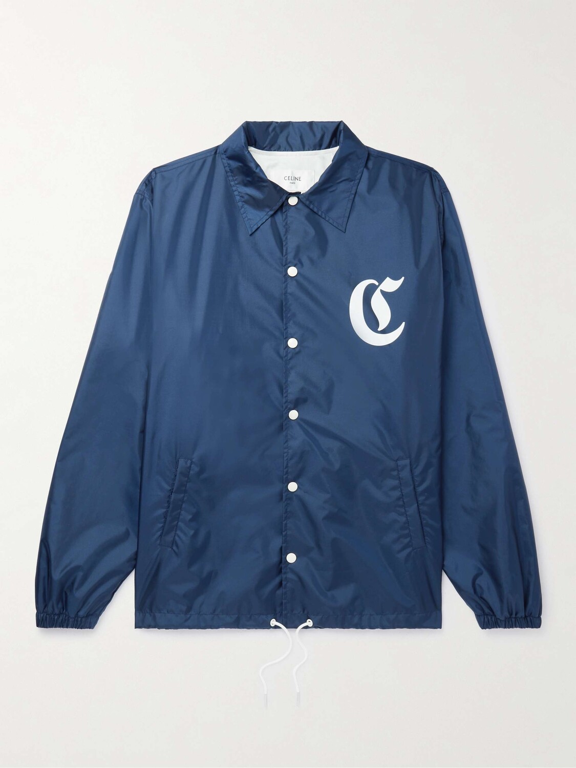 

Тренировочная куртка с логотипом Celine Homme, нави
