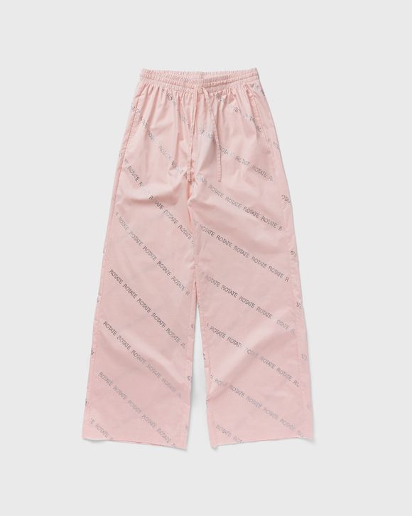 

Брюки Rotate Birger Christensen Crystal Poplin Pants, цвет ballet slipper