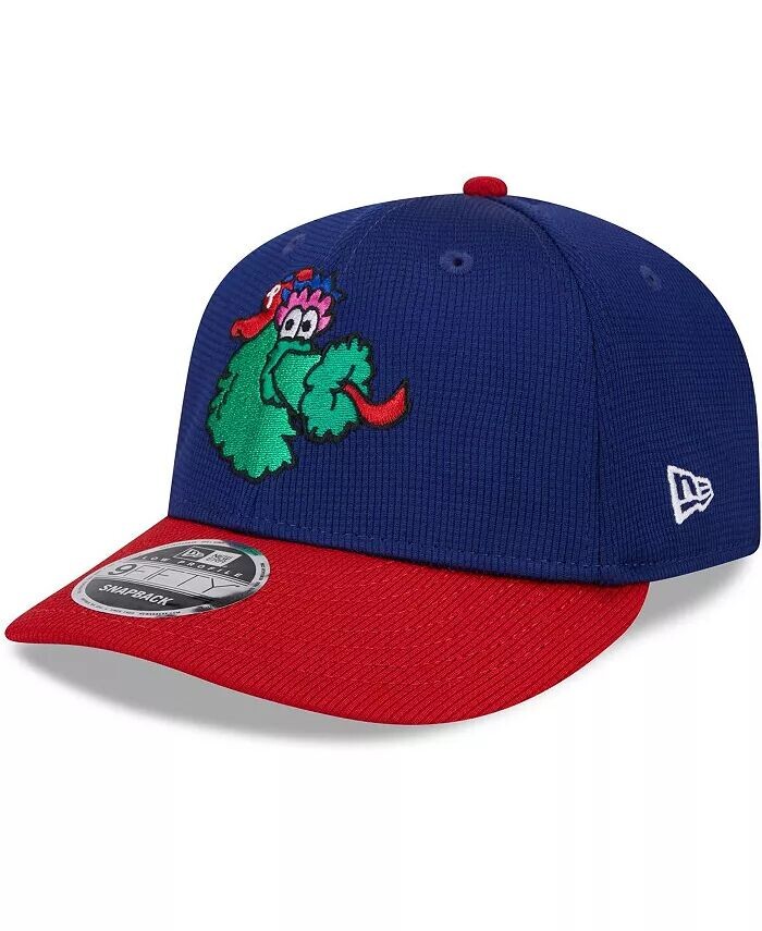 

Мужская темно-синяя кепка Snapback Philadelphia Phillies 2024 с низким профилем для практики ватина 9FIFTY New Era, синий