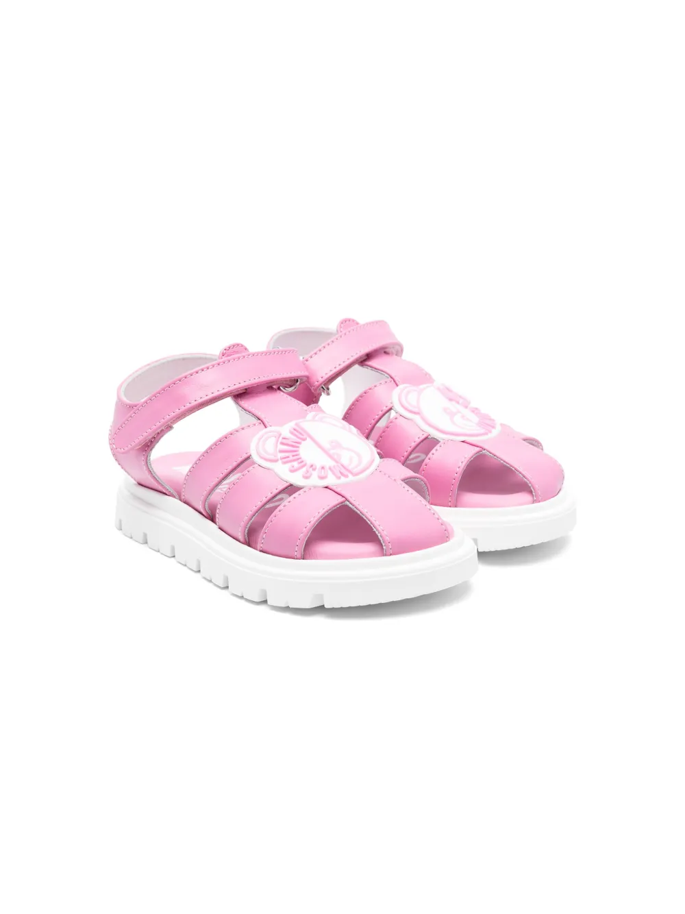 

Сандалии Teddy Bear Moschino Kids, розовый