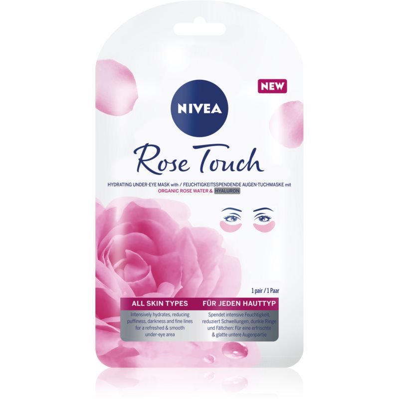 

Маска для глаз Nivea Rose Touch 1 шт