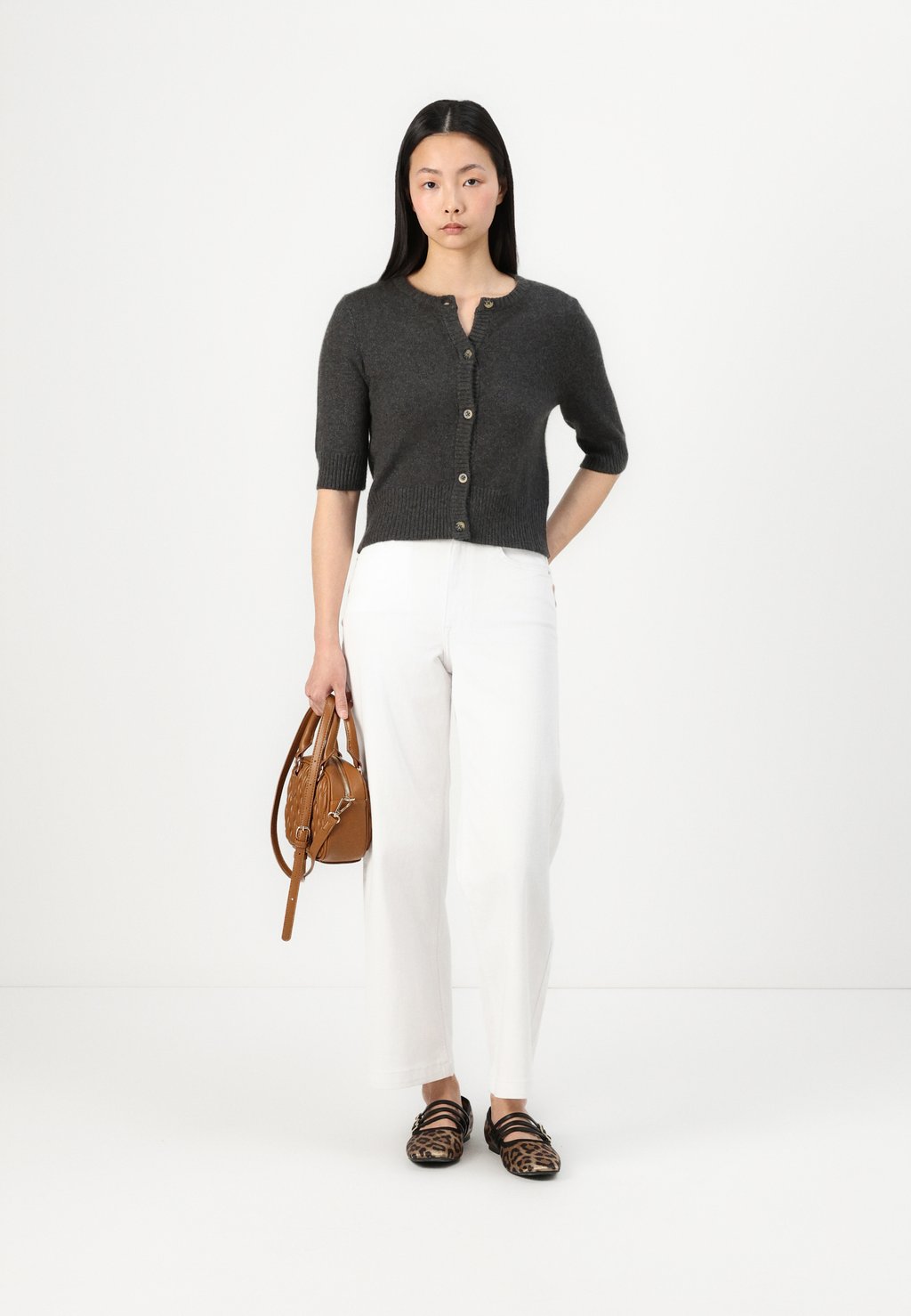

Кардиган ONLLESLY BUTTON CARDIGAN ONLY, темно-серый
