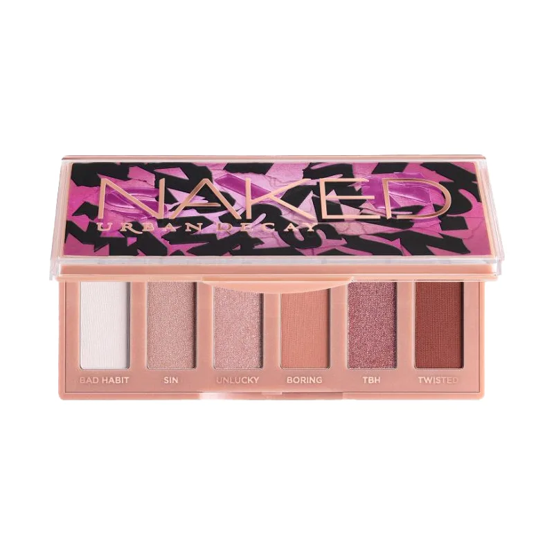 URBAN DECAY Тени для век UD Mini 6 Colors, легко растушевываются, улучшают цвет глаз #Sin, Mini 6-Color Eyeshadow Palette #Half Baked — фото 3