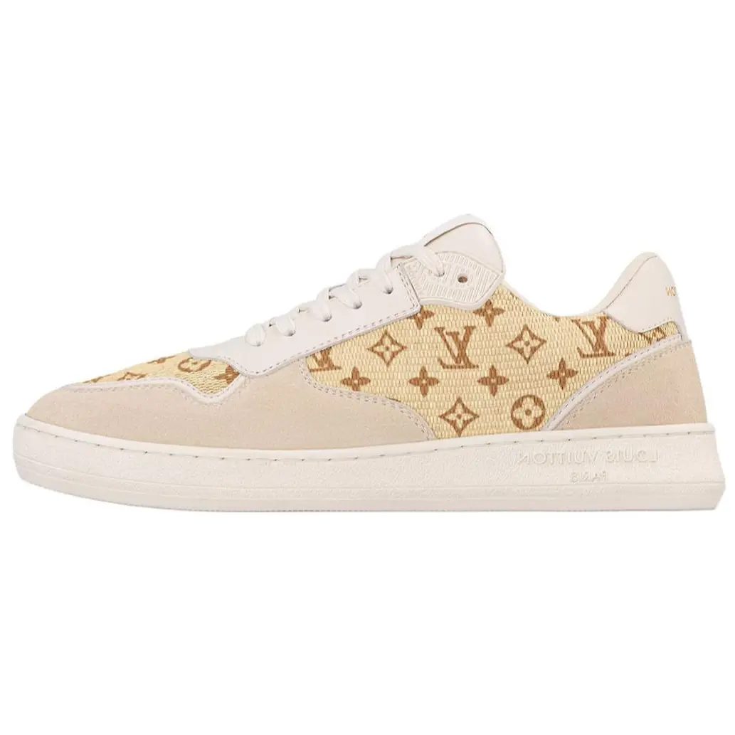 LOUIS VUITTON Кроссовки для скейтбординга Stadium Low Top, женские, желтые