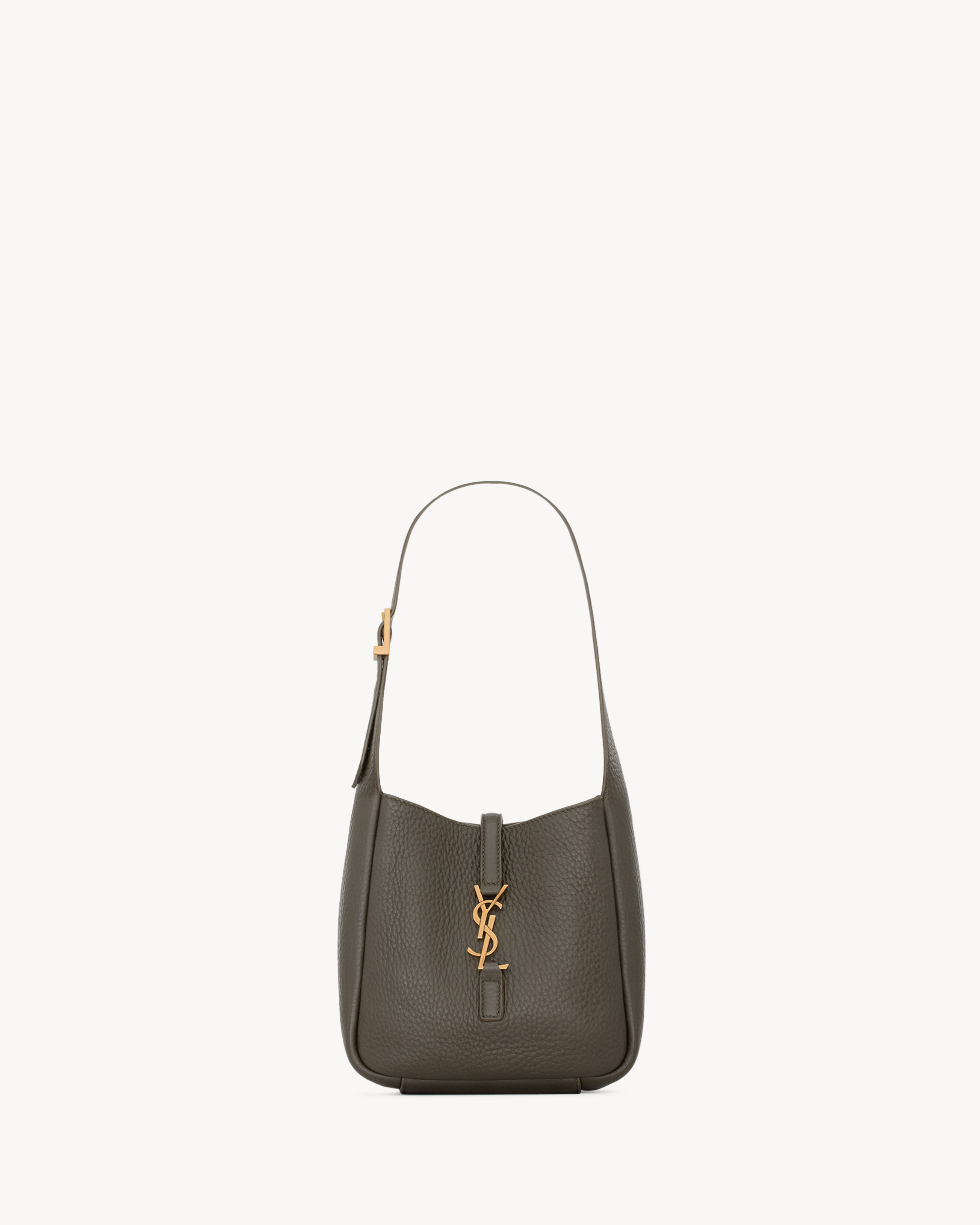 

Младшая версия культовой сумки LE 5 A 7 Saint Laurent, зеленый