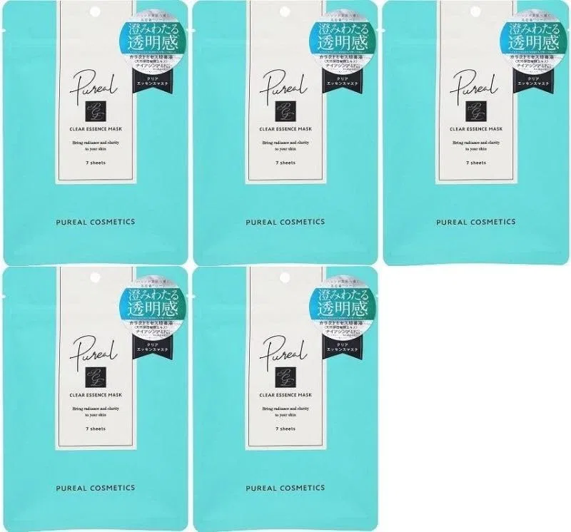Маска для лица Pure Clear Essence Mask, 7 шт, 120 мл, Маруман