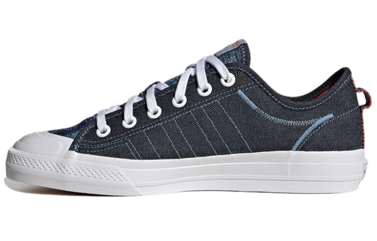 

Adidas Originals Nizza RF Low Белый Голубой, Белый;черный, Adidas Originals Nizza RF Low Белый Голубой