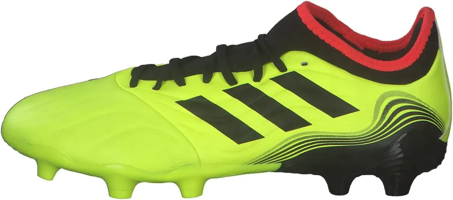 Мужские кроссовки Adidas Copa Sense.3 Fg, Team Solar Yellow Core Black Solar Red — фото 2